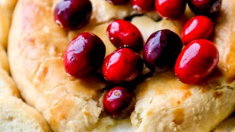 Cranberry Apricot Baked Brie Recipe