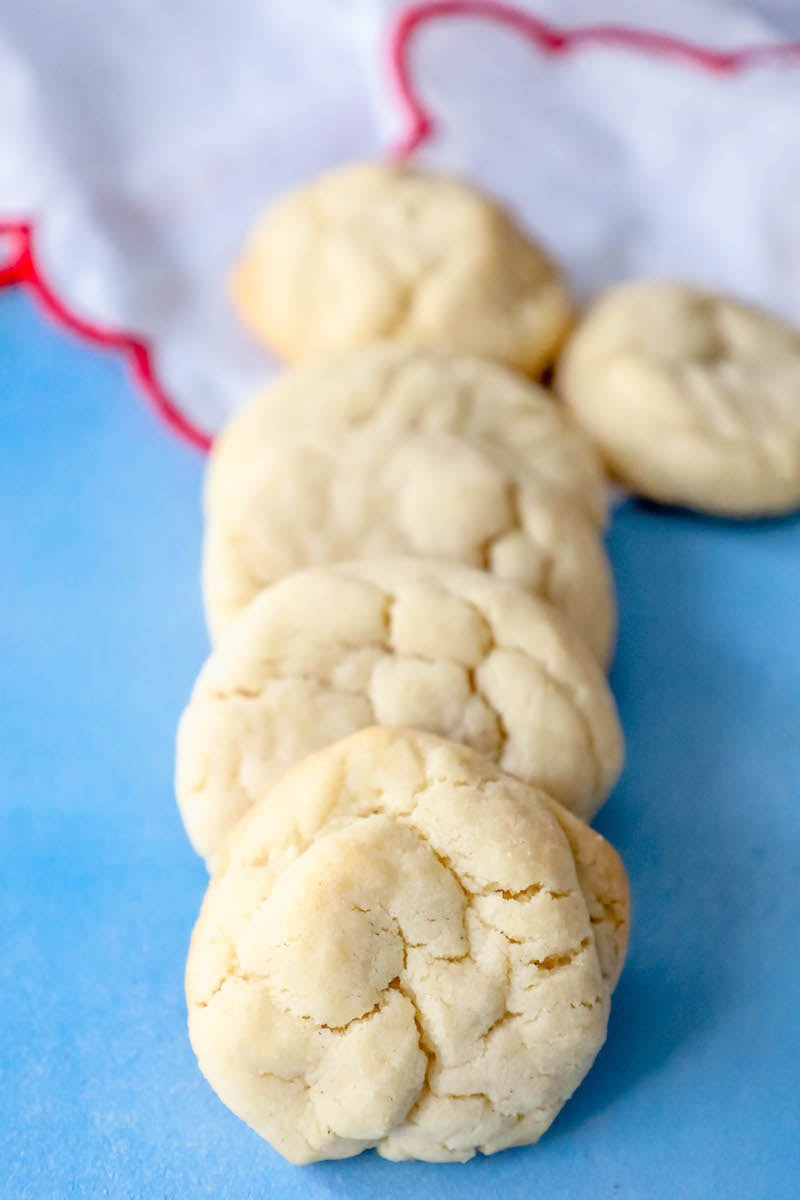 picture of sugar cookies on a table