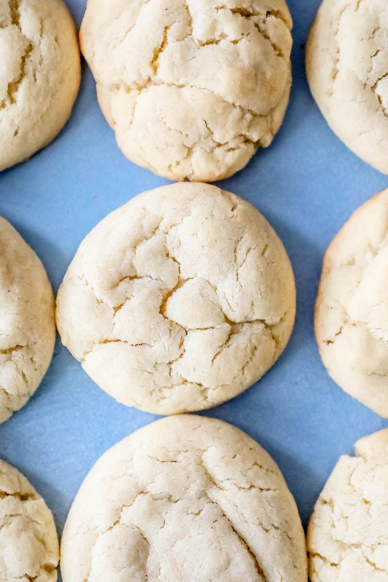 picture of sugar cookies on a table