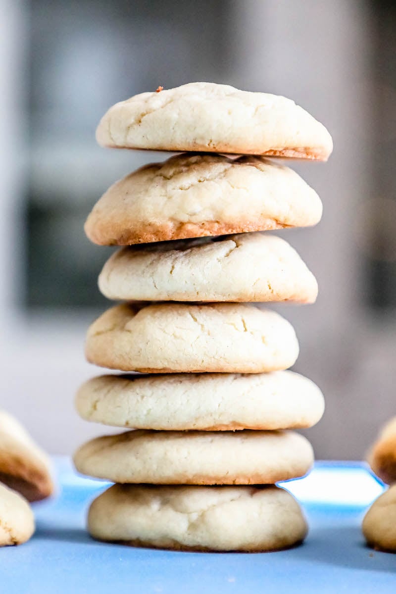 picture of sugar cookies on a table