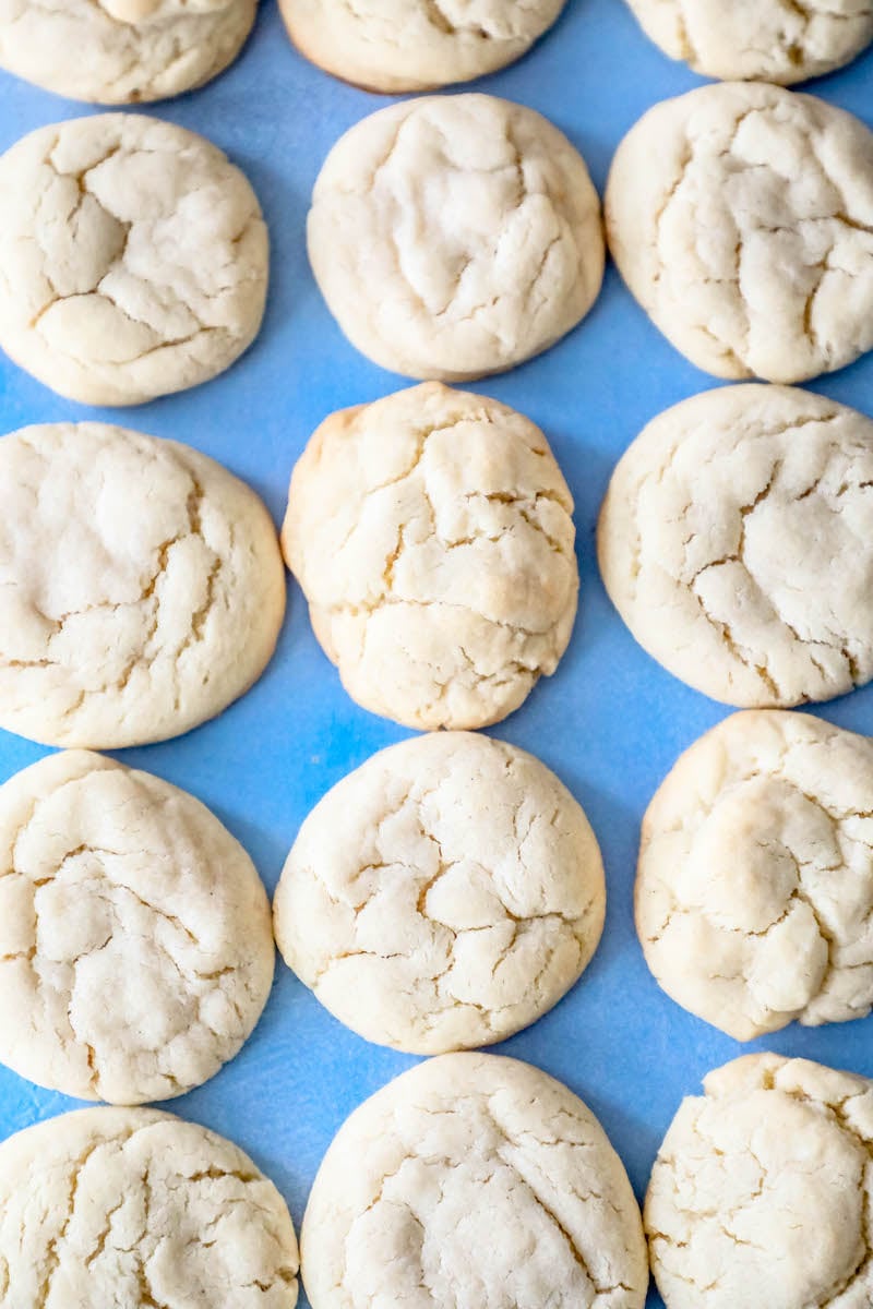 picture of sugar cookies on a table