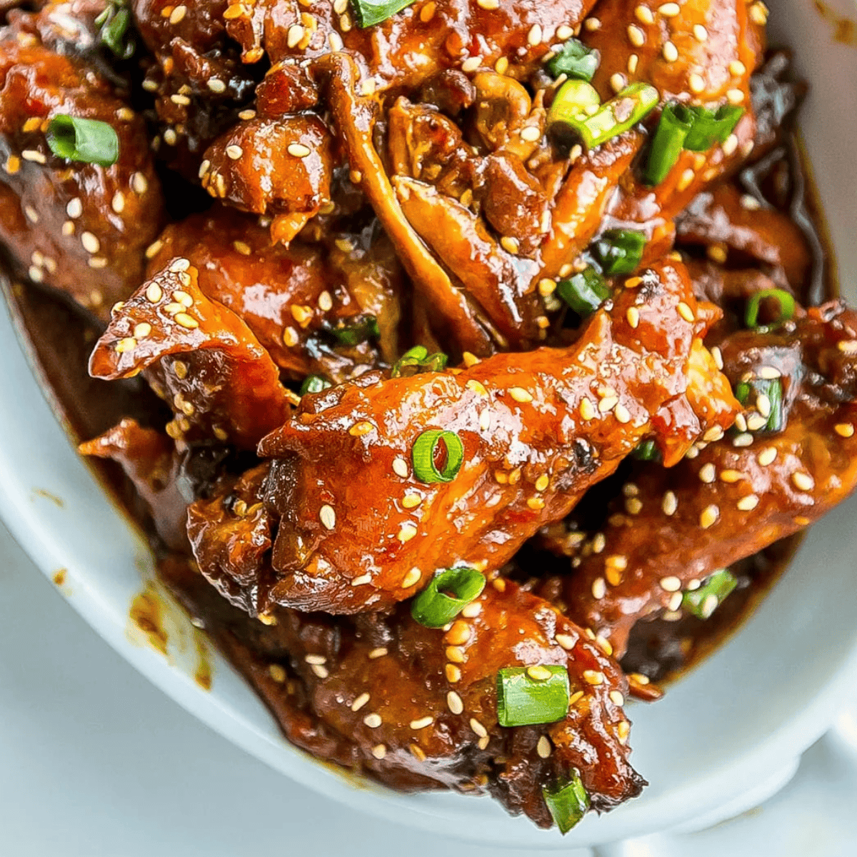 Slow Cooker Honey Soy Chicken Wings - Sweet Cs Designs