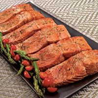 Wild Alaskan Sockeye Salmon: 6 Oz Dinner Fillets (Six 6 oz dinner fillets)