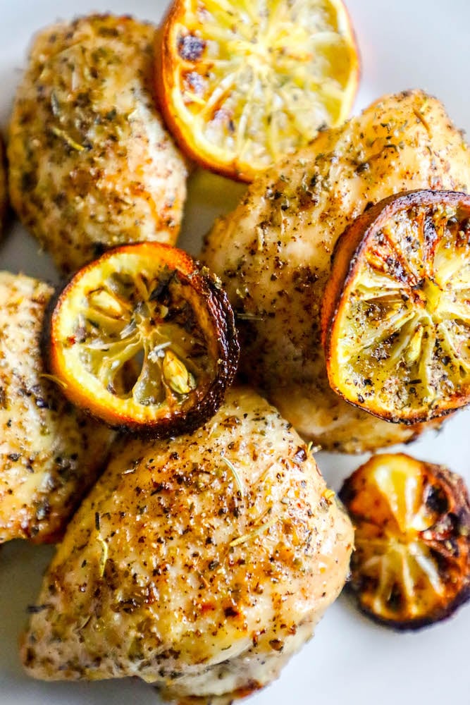 Easy Air Fryer Lemon Chicken Recipe - Sweet Cs Designs