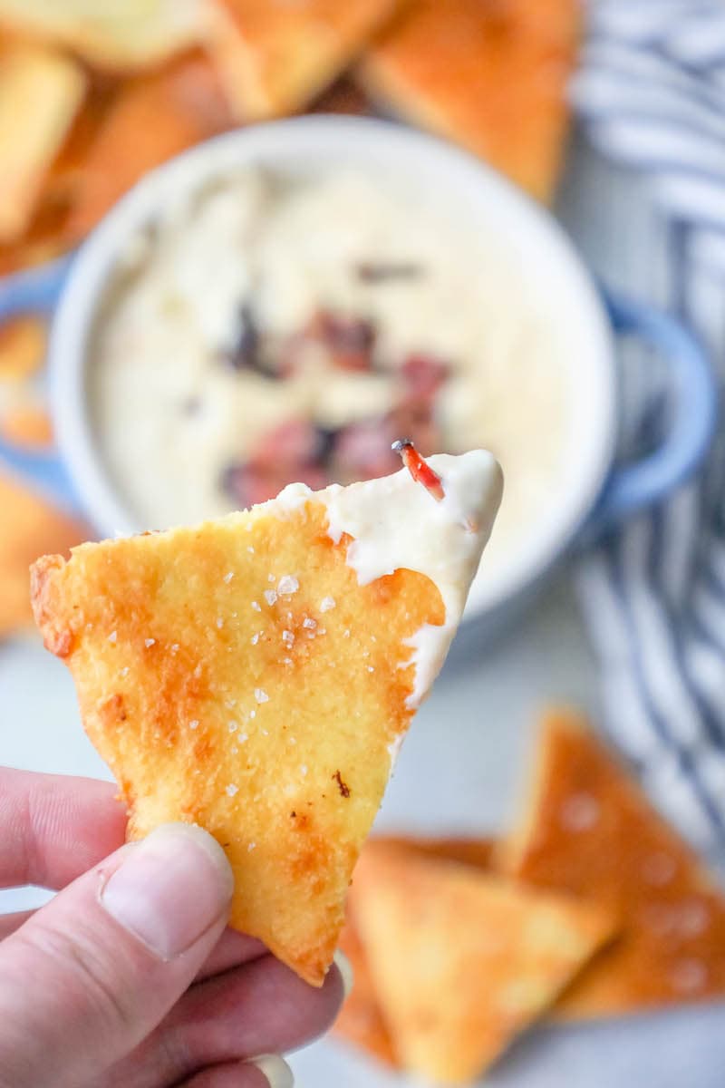 Crispy Keto Tortilla Chips (Just like Juanitas!)