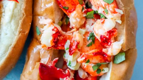 Garlic Butter Naked Lobster Rolls Recipe