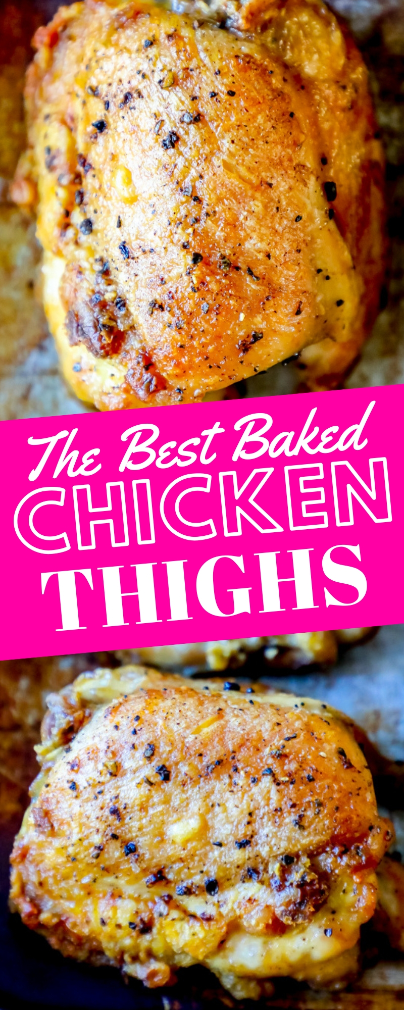 The Best Easy Baked Chicken Thighs Recipe Sweet Cs Designs