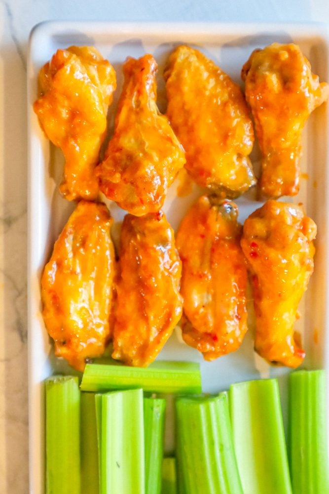 Baked Buffalo Chicken Wings Recipe Picture 667x1000