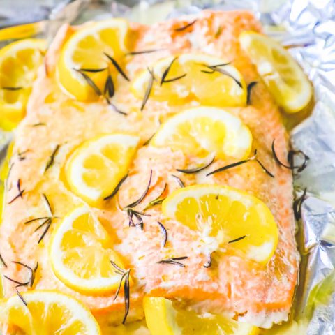 Easy Lemon Baked Salmon Recipe 