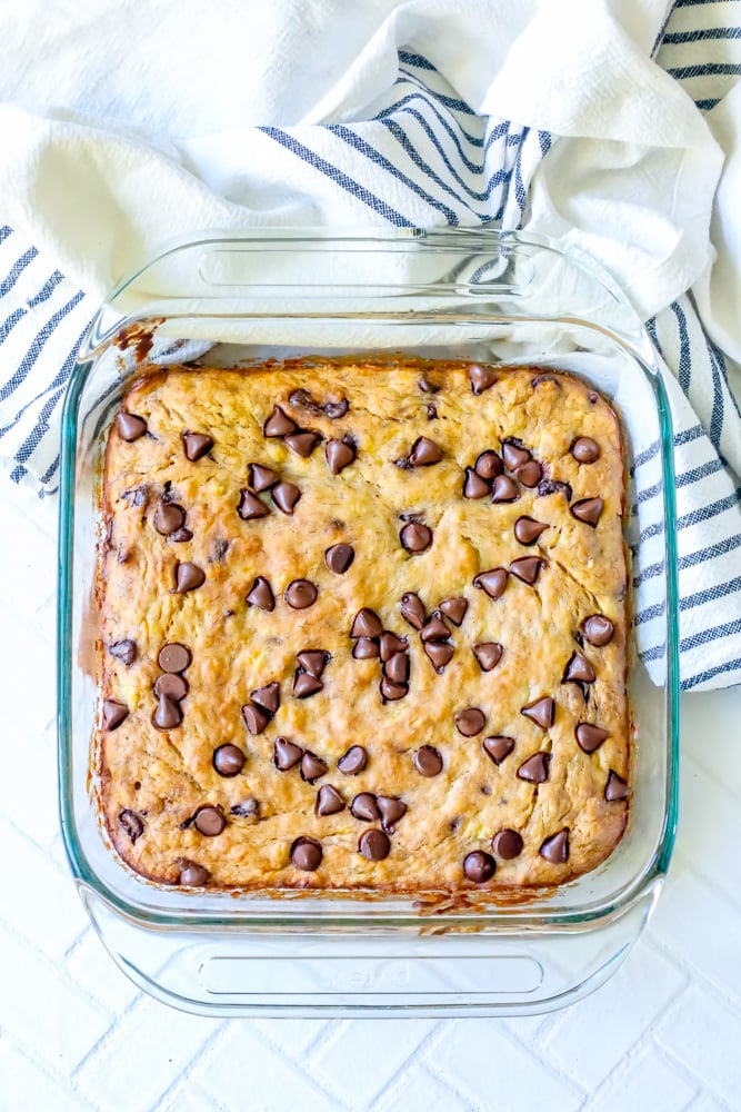 The Best Banana Chocolate Chip Bars Sweet Cs Designs