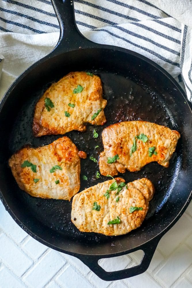 Recipe For Thin Boneless Center Cut Pork Chops - Image Of ...