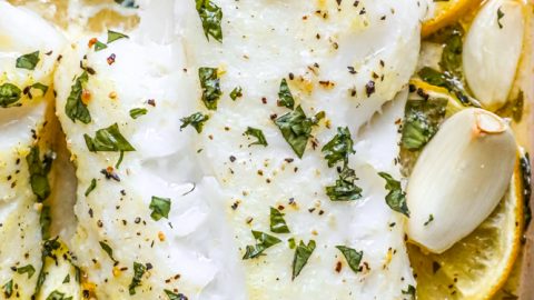 Easy Lemon Garlic Baked Cod Recipe