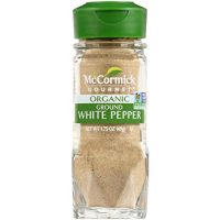 McCormick Gourmet Organic Ground White Pepper, 1.75 oz