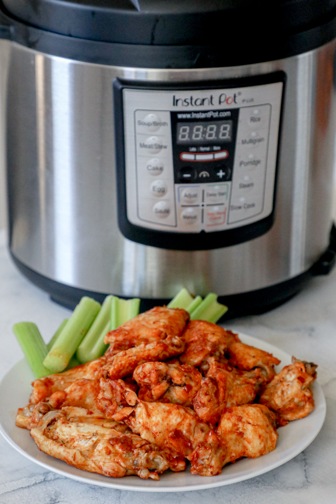 The Best Instant Pot Chicken Wings Recipe Sweet Cs Designs