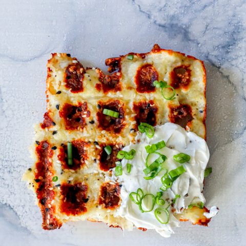 Easy Everything Chaffles Recipe