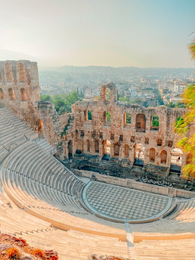 picture of The Odeon of Herodes Atticus, Acropolis, Athens Greece