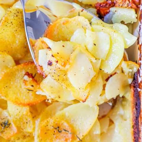Easy Cheesy Scalloped Potatoes Recipe