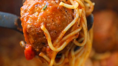 Instant Pot Spaghetti and Meatballs Recipe