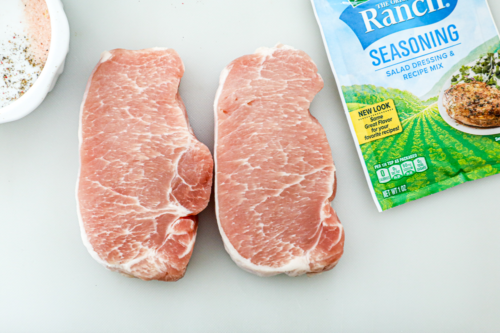pork chops with ranch dressing seasoning packets
