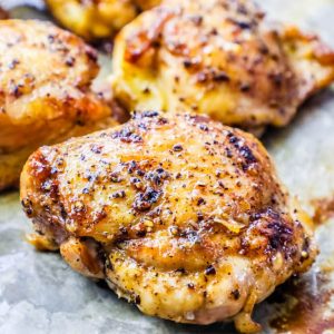 Baked chicken breasts.