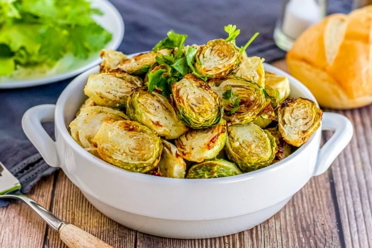 The Best Keto Air Fryer Brussels Sprouts Recipe Sweet Cs Designs