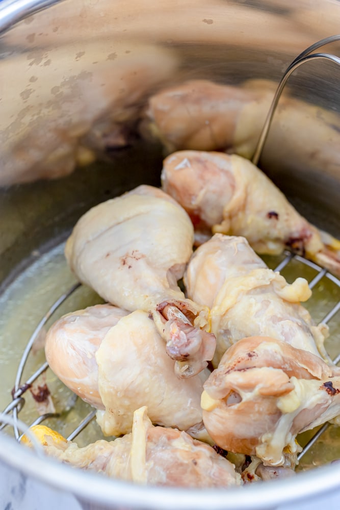 The Best Instant Pot BBQ Chicken Legs Sweet Cs Designs