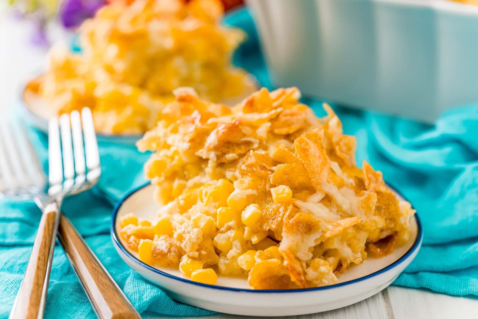 Best Easy Baked Scalloped Corn Casserole Sweet Cs Designs