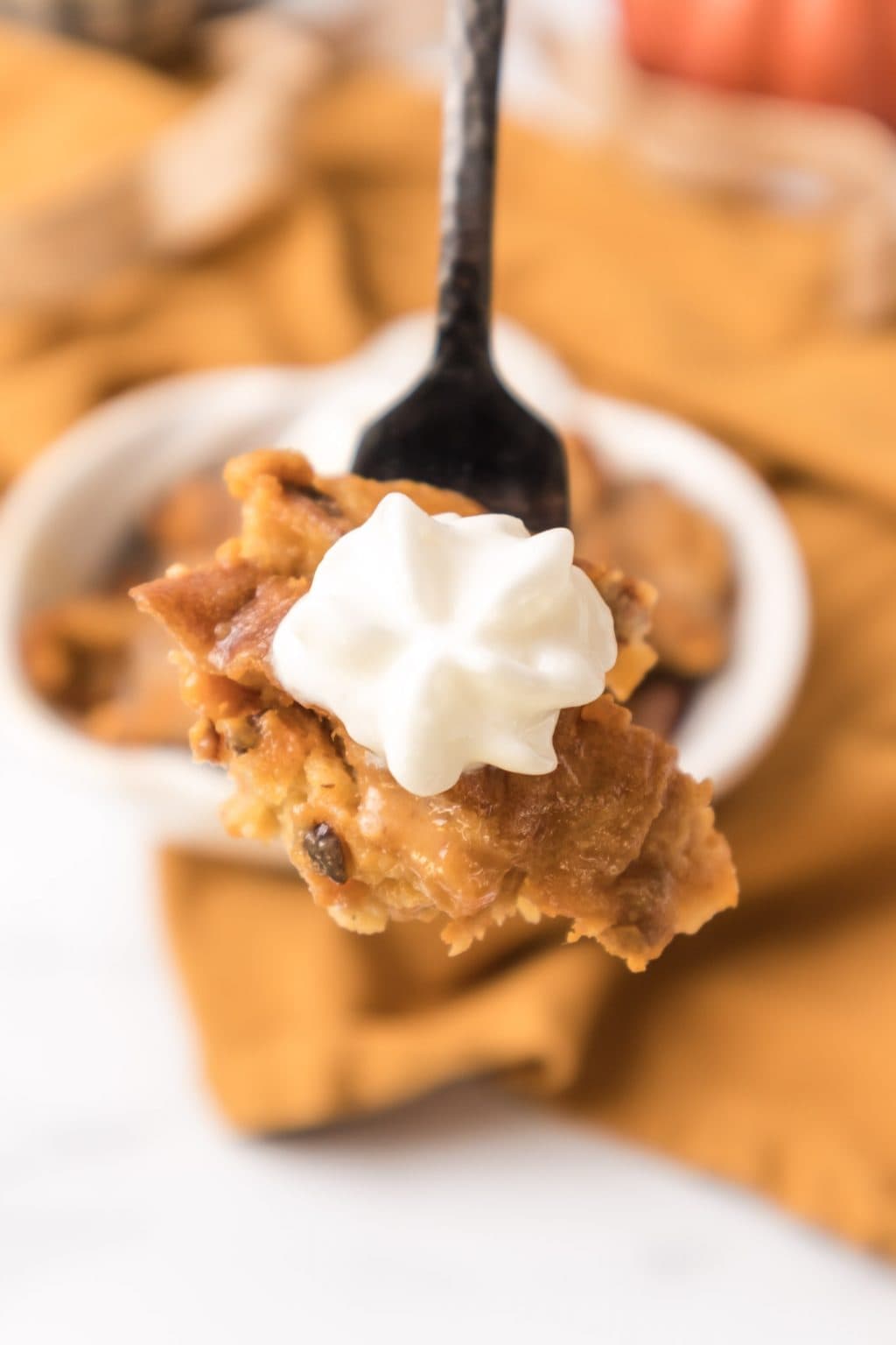 Slow Cooker Pumpkin Bread Pudding Sweet Cs Designs