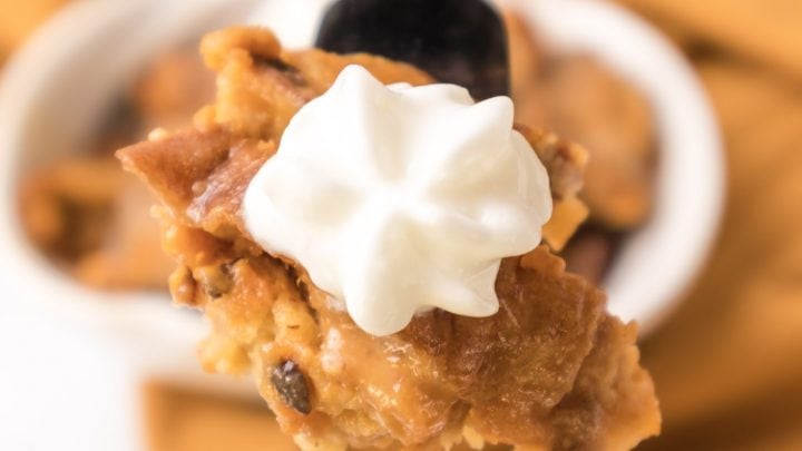 Slow Cooker Bread Pudding Recipe