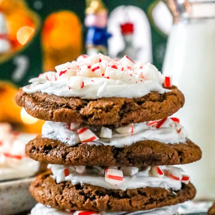 Iced Peppermint Cookies Recipe