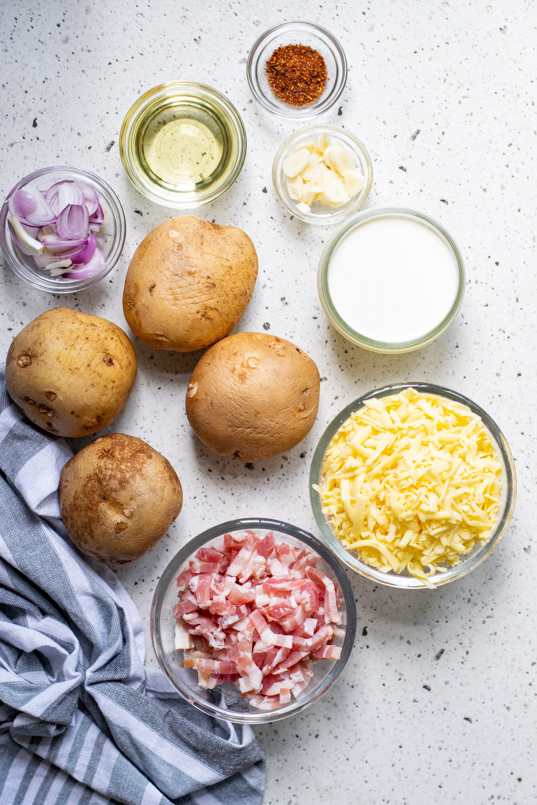 Creamy Cheddar Hasselback Potatoes
