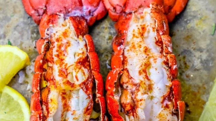 10 Minute Perfect Broiled Lobster Tails