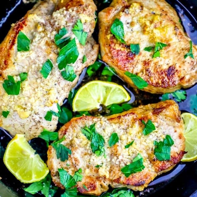 The Best Baked Garlic Pork Chops Recipe Oven Baked Pork Chops