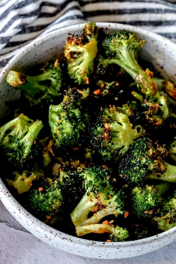 Air Fryer Broccoli Recipe (with Seasoning Ideas) Sweet Cs Designs