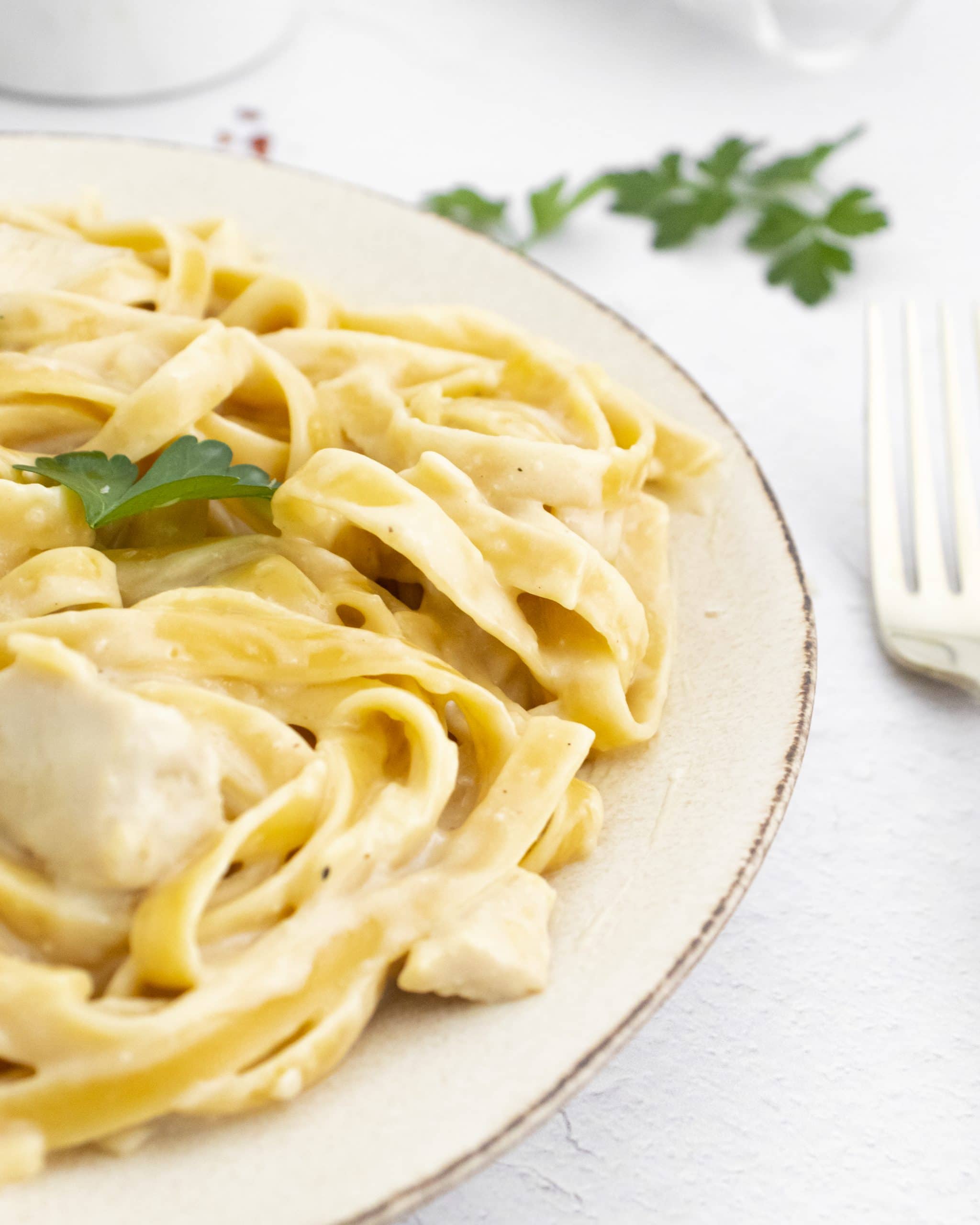 Instant Pot Chicken Alfredo Recipe Sweet Cs Designs