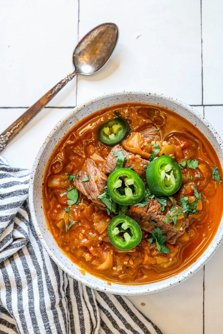 Easy Beef Green Chile Sweet Cs Designs