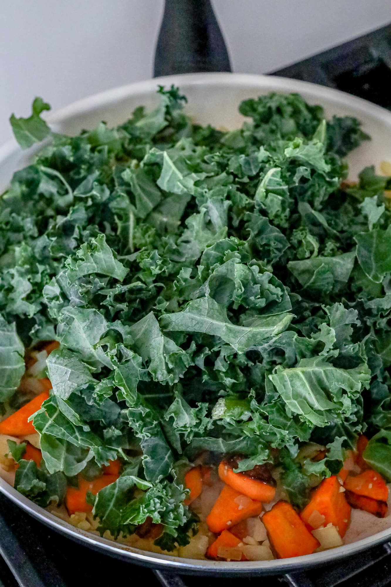 Sweet Potato, Kale, and Black Bean Skillet Sweet Cs Designs