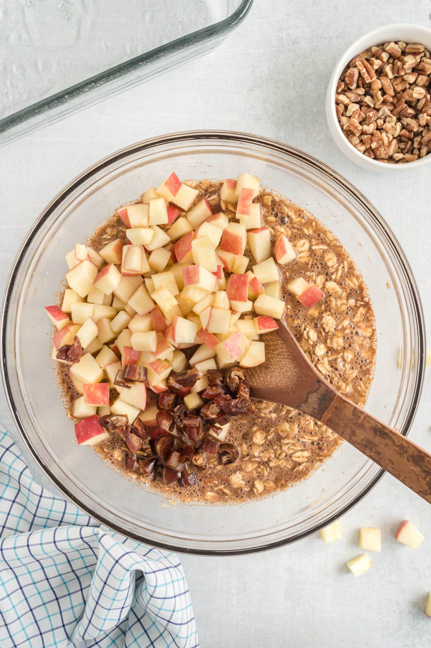 Easy Baked Oatmeal With Apples Recipe Sweet Cs Designs