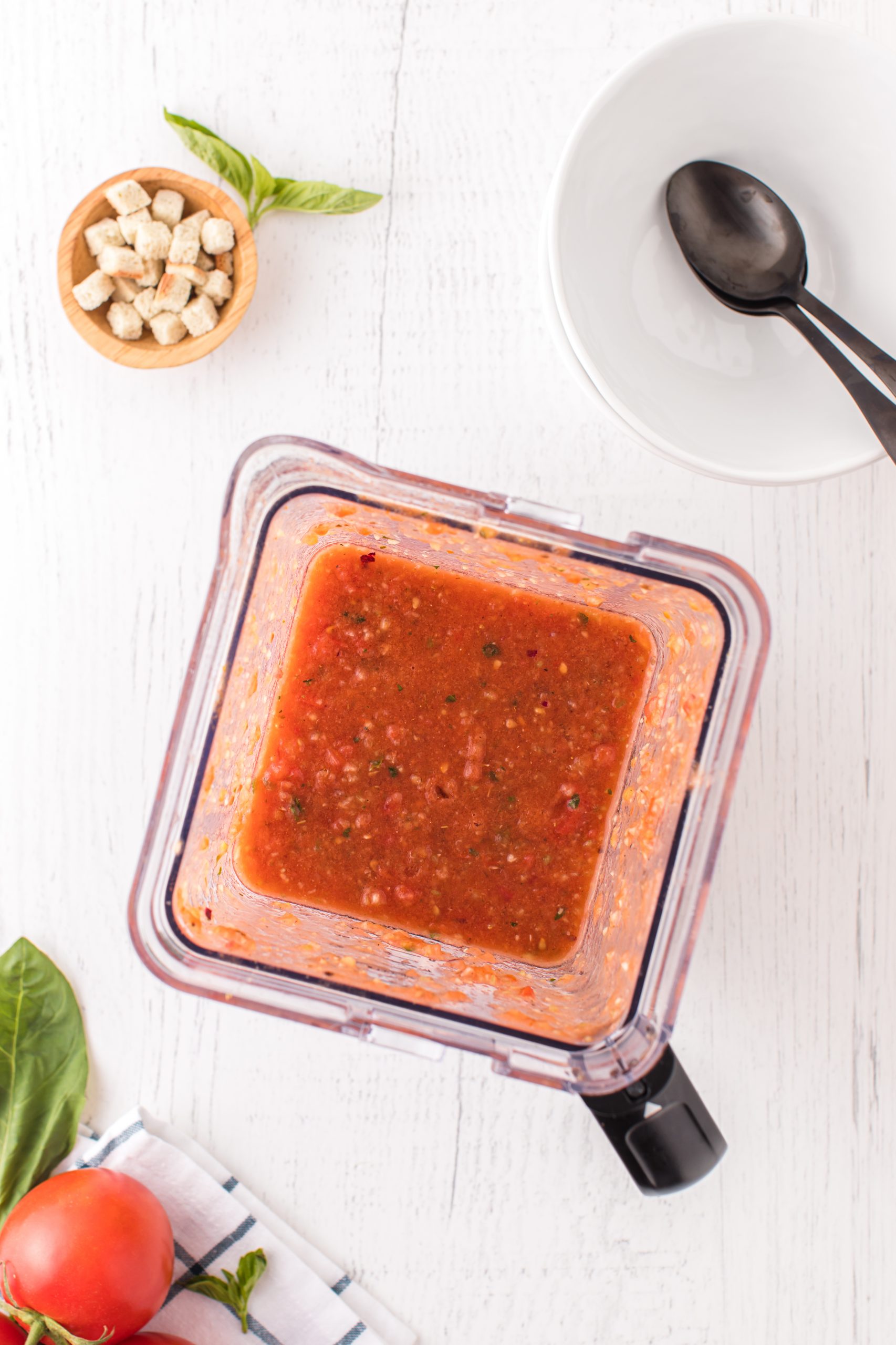 Easy Gazpacho Soup Recipe - Sweet Cs Designs