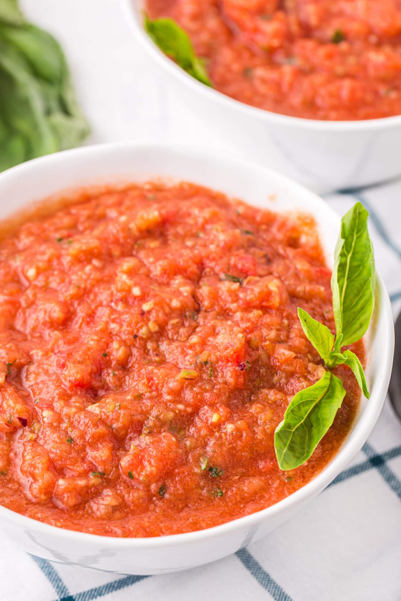 Easy Gazpacho Soup Recipe - Sweet Cs Designs