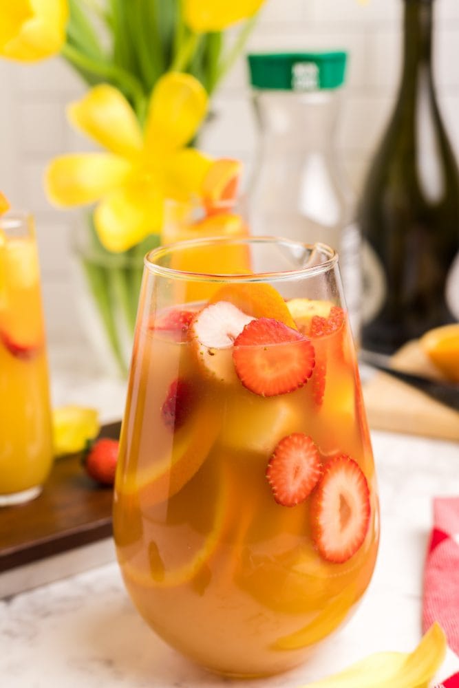 Easy Sangria Mimosas Recipe - Sweet Cs Designs