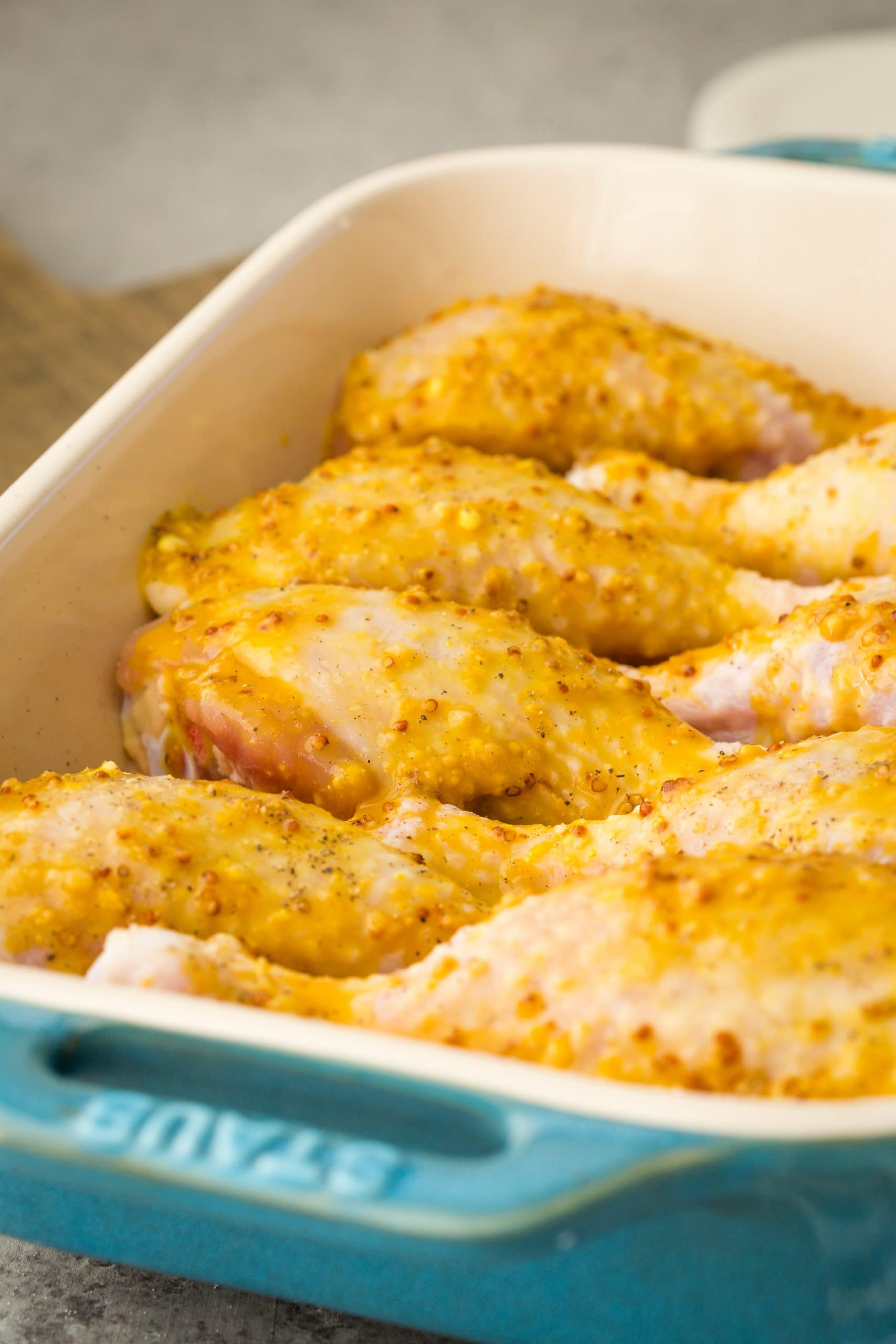 Honey Mustard Baked Chicken Drumsticks Recipe Sweet Cs Designs