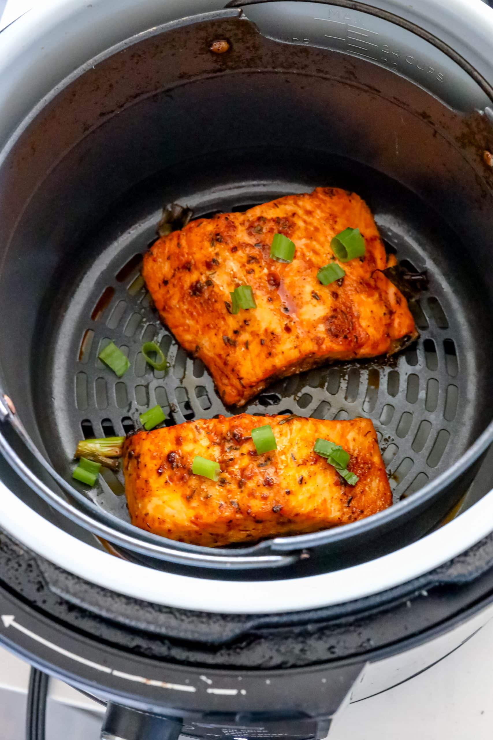 Air Fryer Jerk Salmon Recipe Sweet Cs Designs