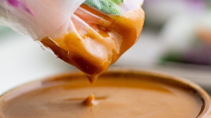 Easy Peanut Dipping Sauce Recipe