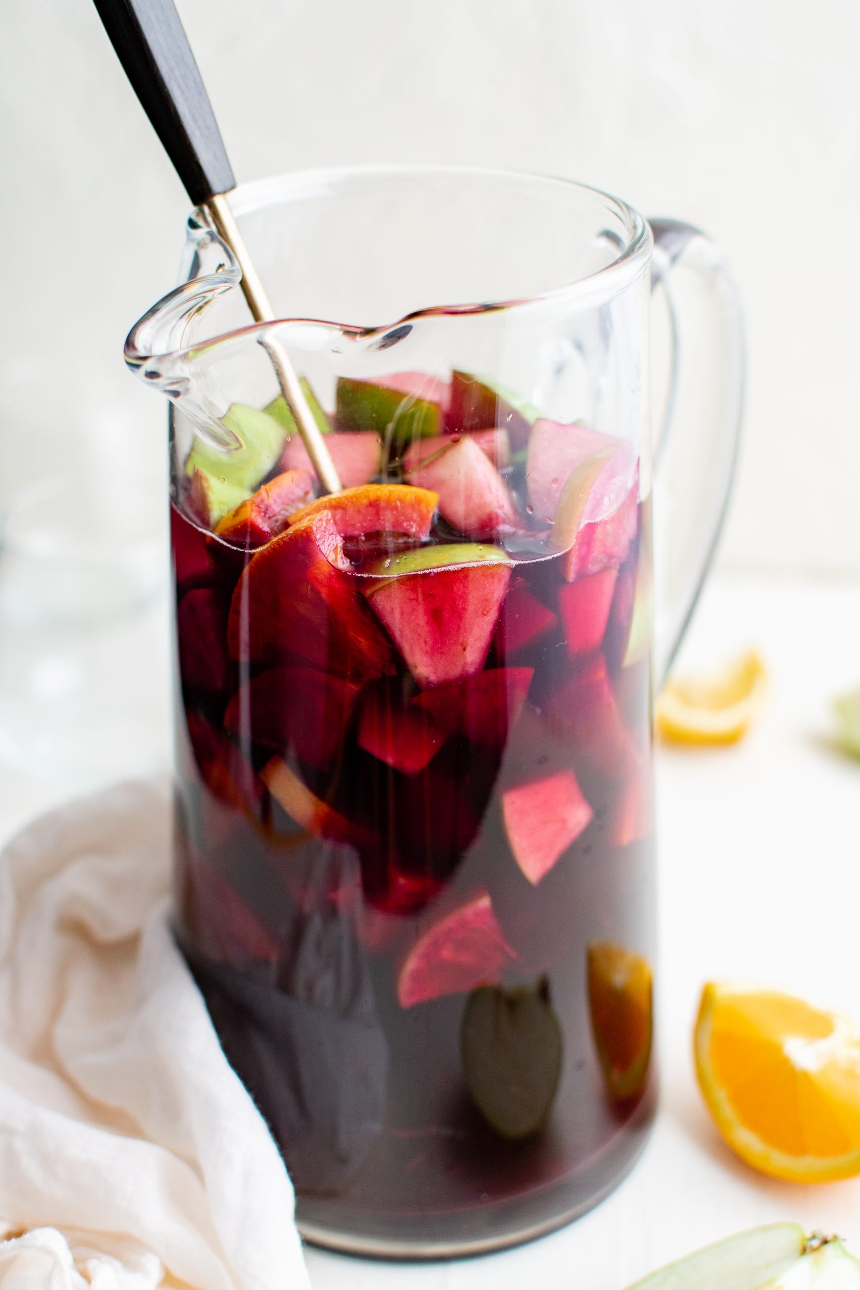 Easy Red Sangria Recipe Sweet Cs Designs