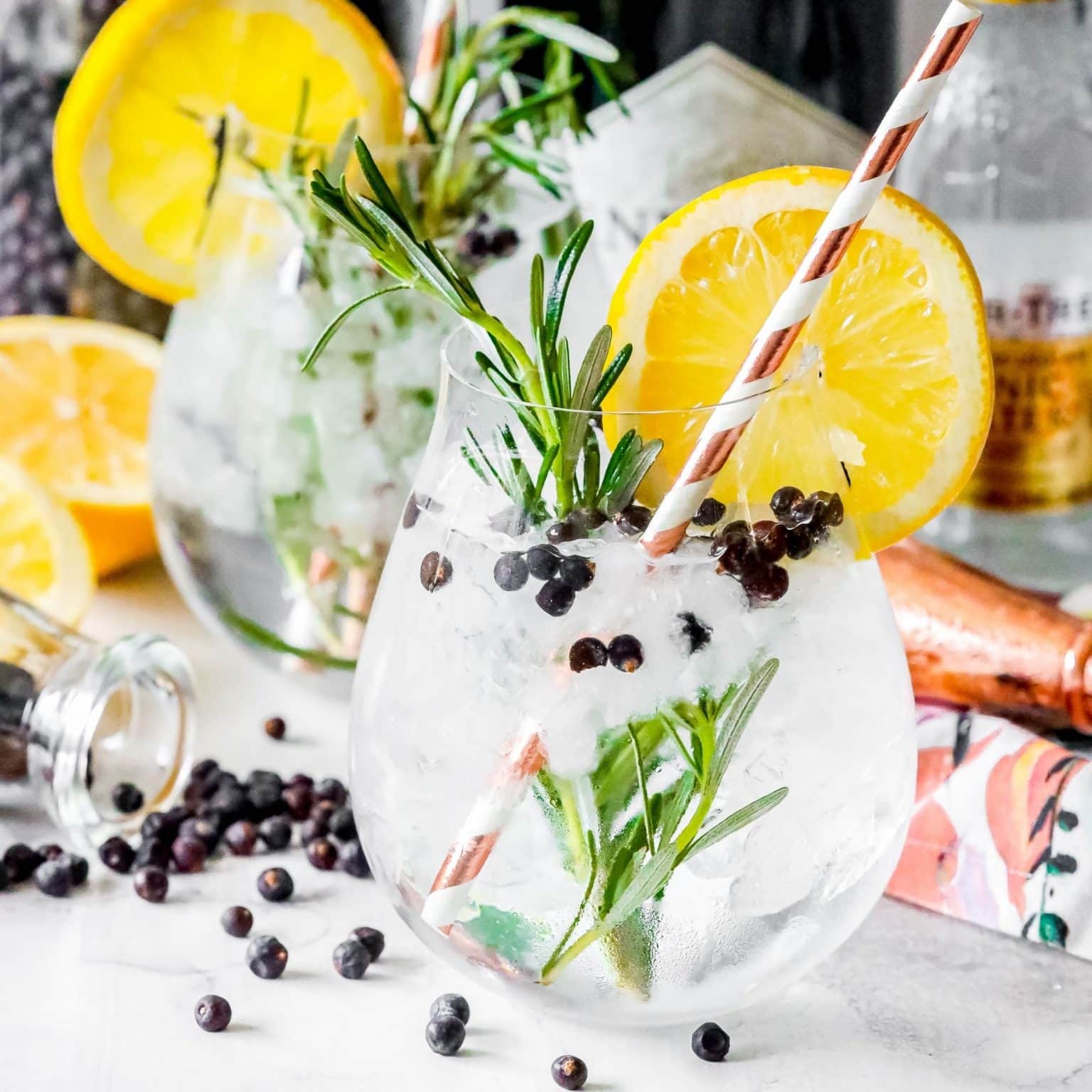 Apple Cider Gin and Tonic Sweet Cs Designs