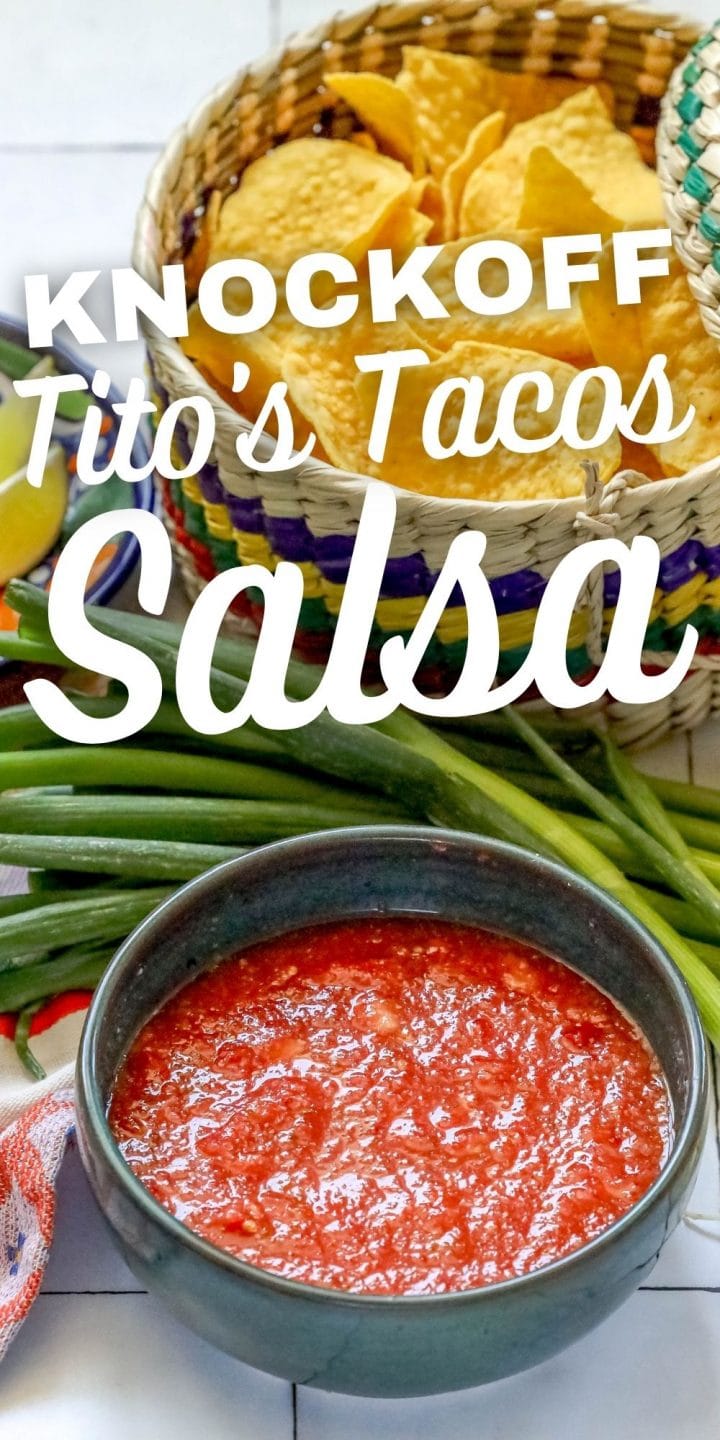 Knockoff Titos Tacos Salsa Recipe