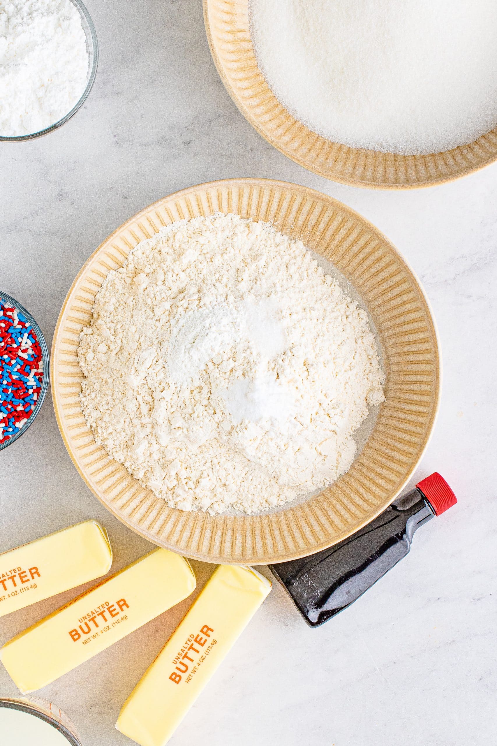 picture of flour in a bowl