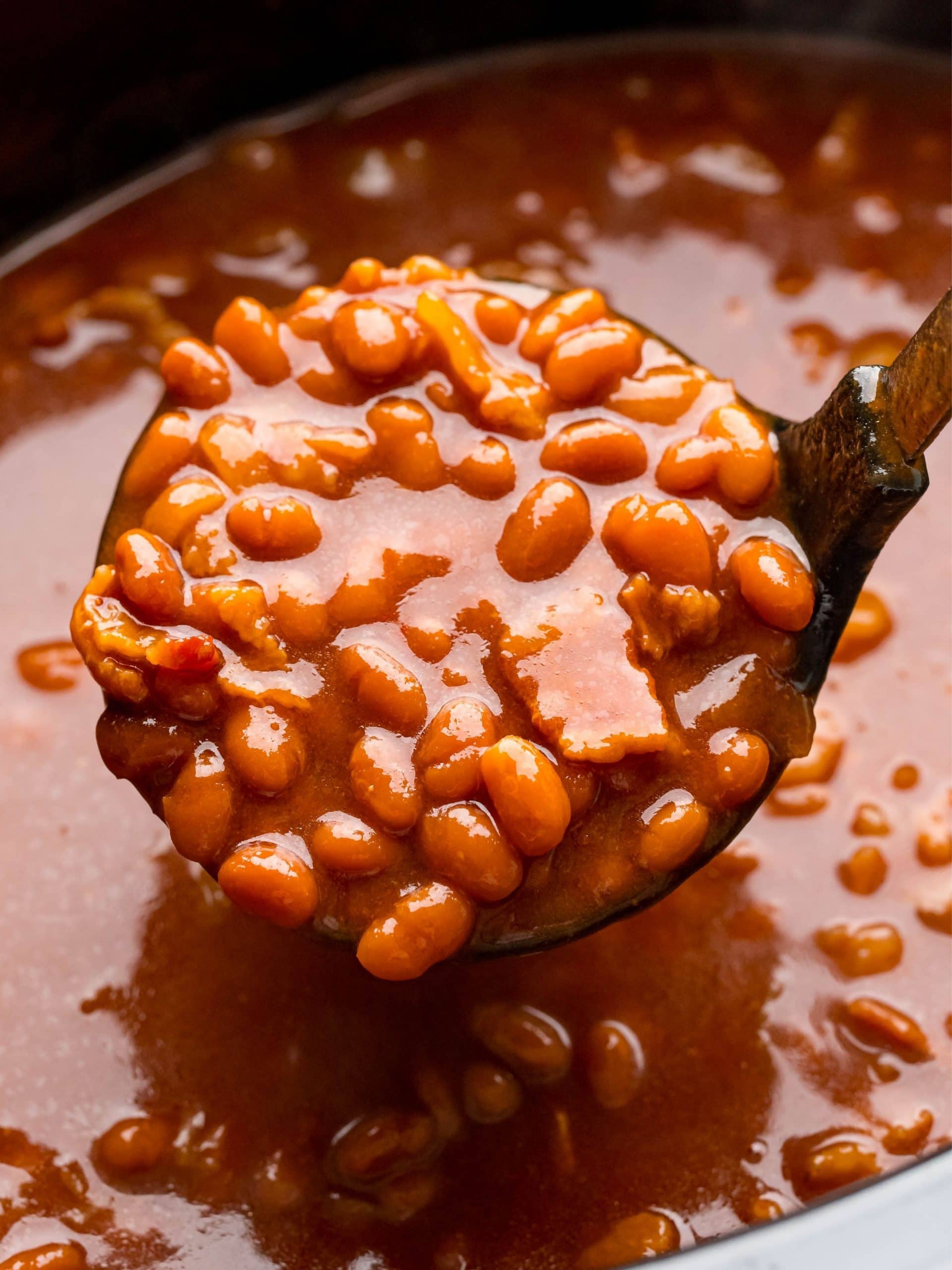 Slow Cooker Baked Beans Recipe Story Sweet Cs Designs