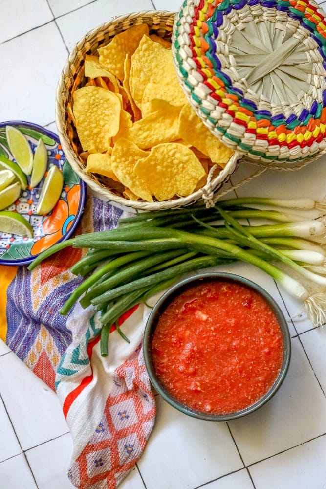 picture of salsa in a bowl on a table